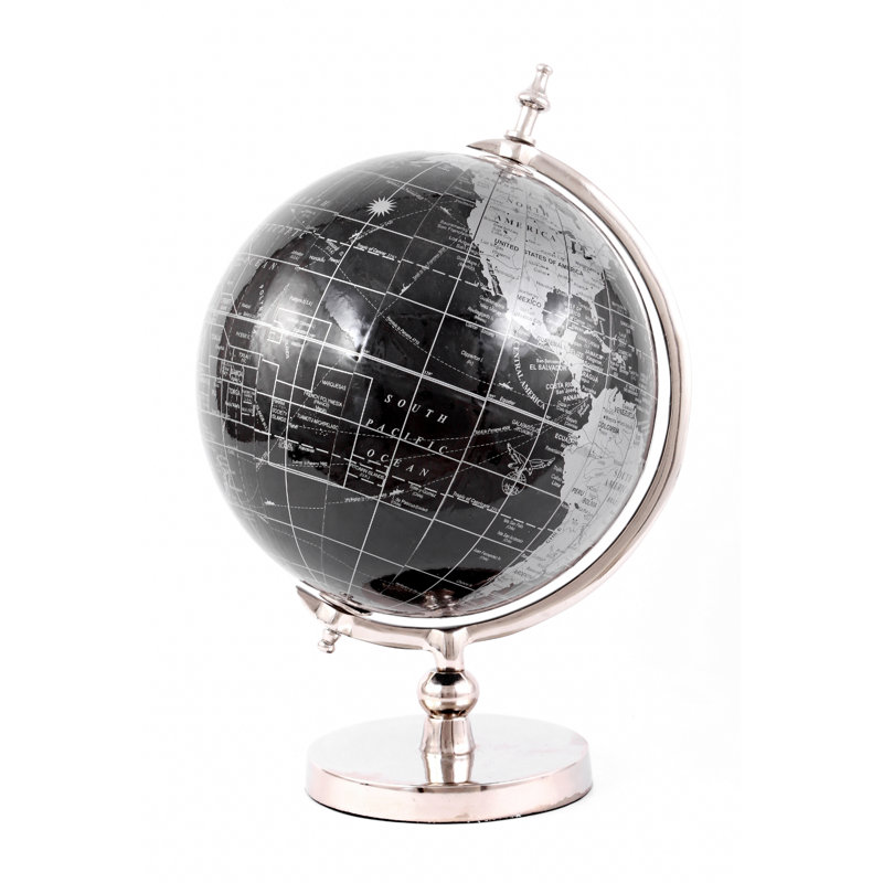 Aluminum Tabletop Globe