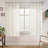 Semi Sheer Scalloped Edge White Coastal Beach Window Curtains for Living Room Bedroom 2 Panels Rod Pocket-1854734665-1869890795