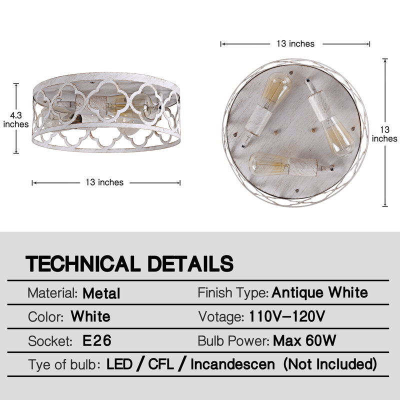 Gazali Flush Mount
