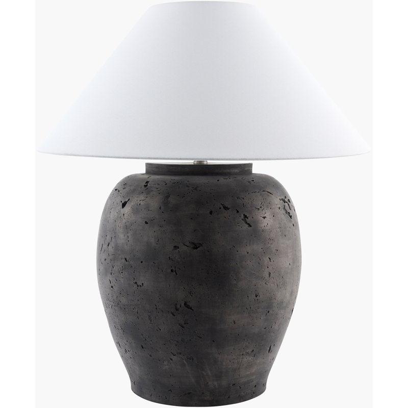 Forest Table Lamp, Gray, White