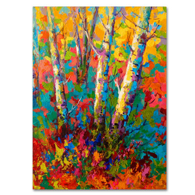 'Autumn II' Print on Wrapped Canvas