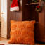 Abstract Orange Backrest Cushion