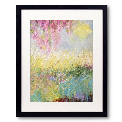 Garden on Cape Cod Framed Print