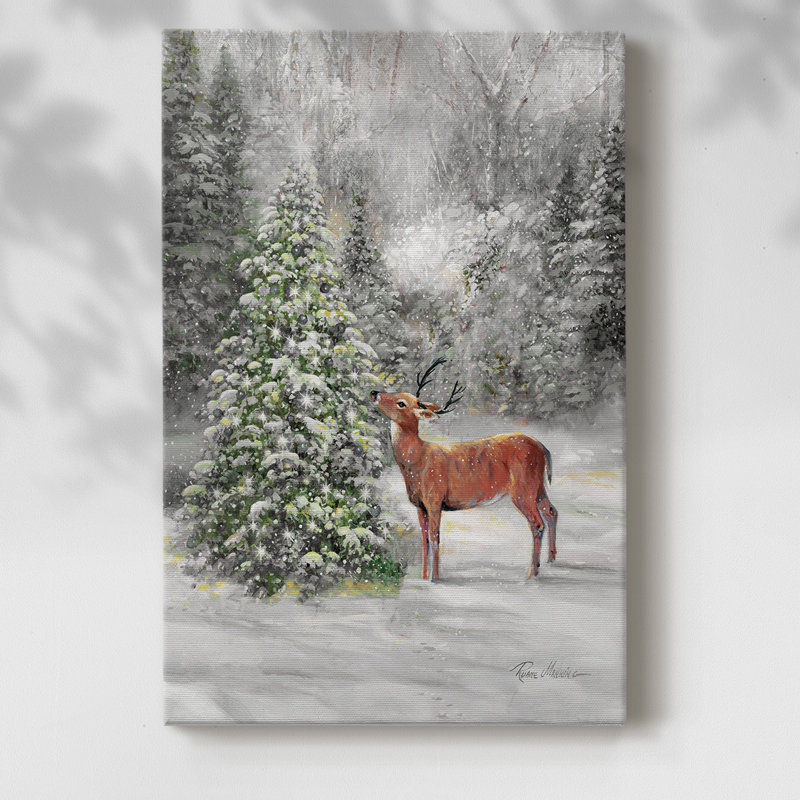 Merveille d'hiver, H 18 po x l 12 po x P 1,5 po