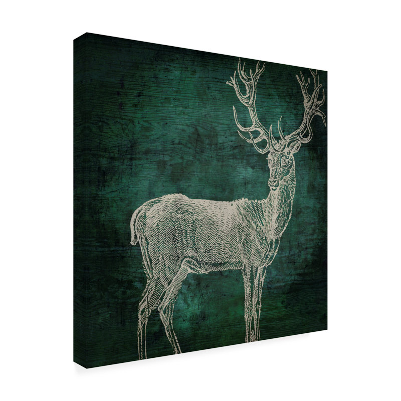 Art sur toile «Bolla Sasha Emerald», H 14 po x l 14 po