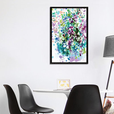 Petals And Leaves by CreativeIngrid - Painting on Canvas