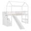 Lit mezzanine simple avec design ludique - Spark Joy dans le tiroir de la chambre à coucher et la maisonnette inspirent la créativité
