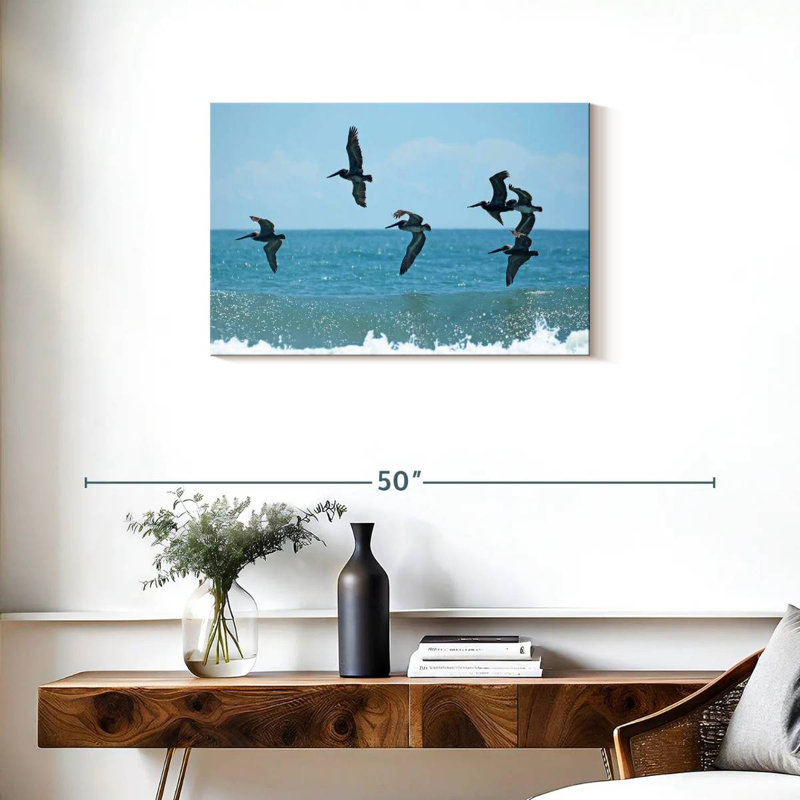 Pelican I, 20" H x 30" W