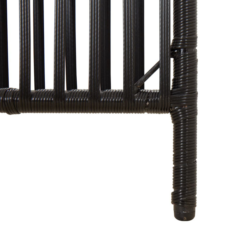 Paravent 6 panneaux Arlmont & Co., Noir, 6, H 78,7 po x l 115,7 po