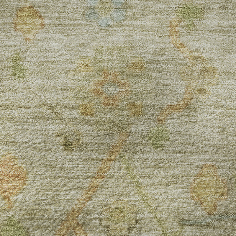 Premium Machine Washable Mayfield AMF1930 Global Rug, Runner 2'3" x 7'6"