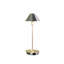 17.5" Silver Nickel G-9 Led Table Lamp