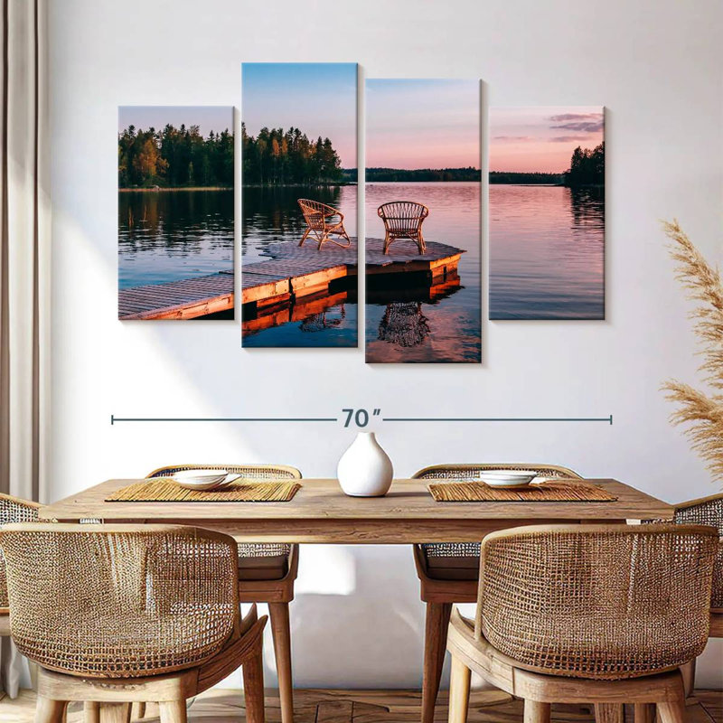Chaises Aletra sur le quai finlandais, H 42 po x l 68 po
