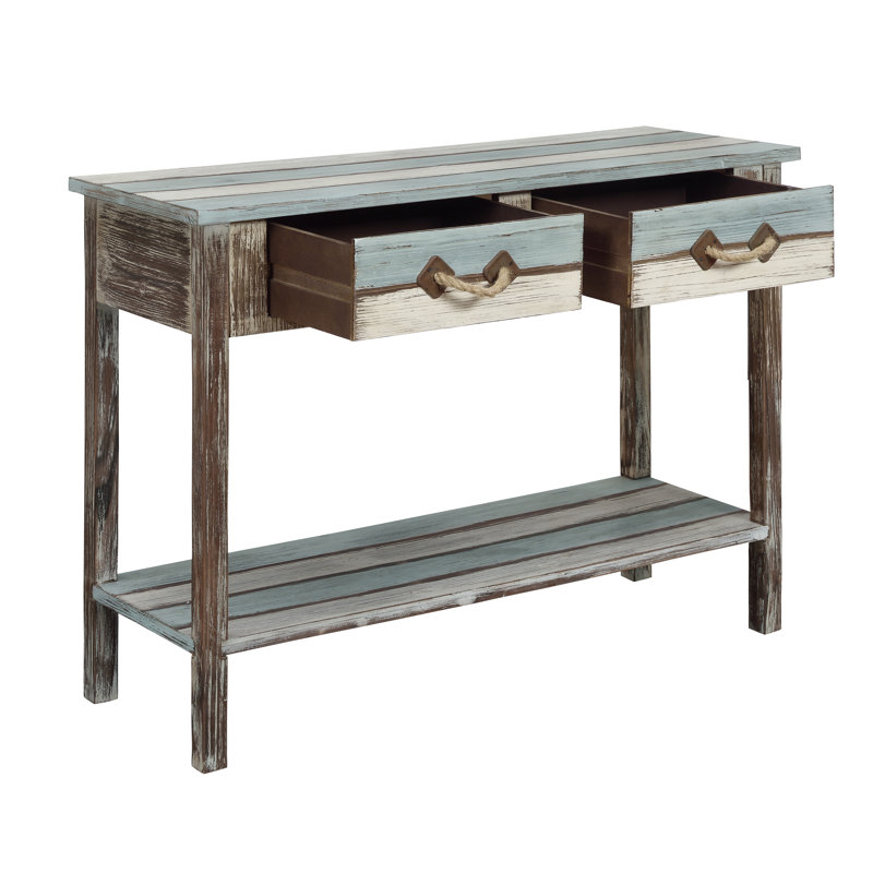 Eraman 42.5'' Solid Wood Console Table