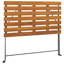 Graceland Rectangular Metal Folding Outdoor Bistro Table , 100cm cm W 54cm cm D-1354921319