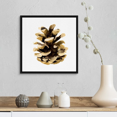 Reproduction d’art sur toile, "CONIFER Cone II" par Emma Caroline