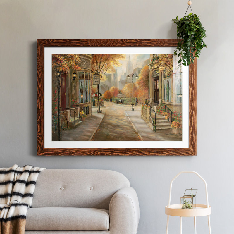 Carrie's Dance Academy - peinture encadrée, Érable, H 31 po x l 44 po x P 1 po