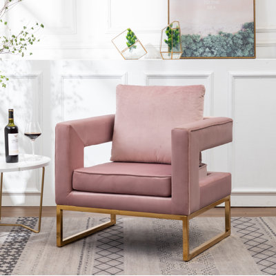 Upholstered Accent Arm Chair
