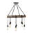 Eleesia 8 - Light Bronze/Brown Cluster Pendant