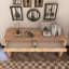 Table d'entrée en bois avec placage de ronce-1720668820