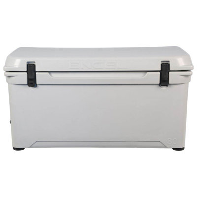 Engel Coolers 74 Quart 75 Can High Performance Roto Molded Ice Cooler, Gray