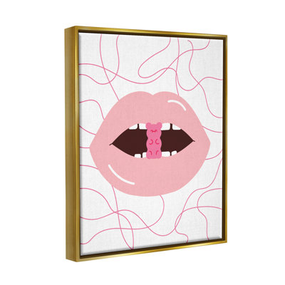 " Pink Lips & Gummy Candy "
