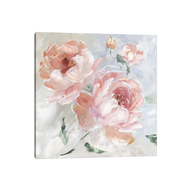 Rose Fasntasy by Nan - Painting on Canvas, Wrapped Canvas, 66.04 cm H x 66.04 cm W x 3.175 cm D