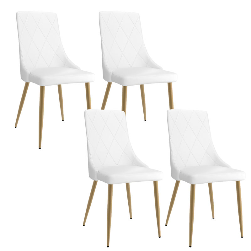 Chaise d'appoint Aticus, Blanc, 4