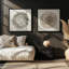 Rings of Time Duo I, ensemble de 2 impressions sur toile-1153541285-1153541286