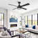 Vaczon 52" 4 - Blade Modern Ceiling Fan with LED Lights and Remote Control