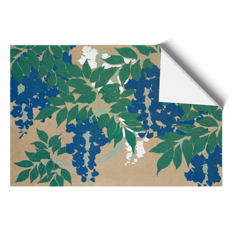 Wisteria by Kamisaka Sekka - Frameless Print, 42cm H x 59cm W x 0.1cm D