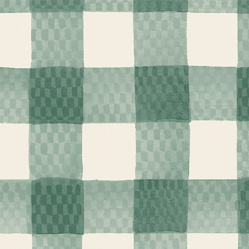 Vassaux Painted Gingham, Green