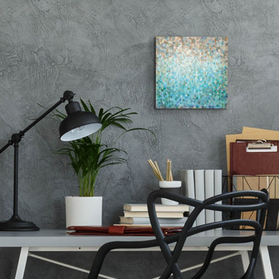 Art mural en verre «Blocked Abstract» par Danhui Nai