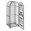 vidaXL Wine Rack for 45 Bottles Metal