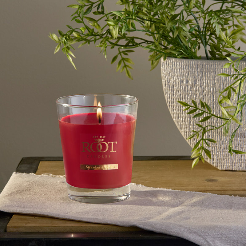 Strawberry Fields Scented Jar Candle, 10.5 oz