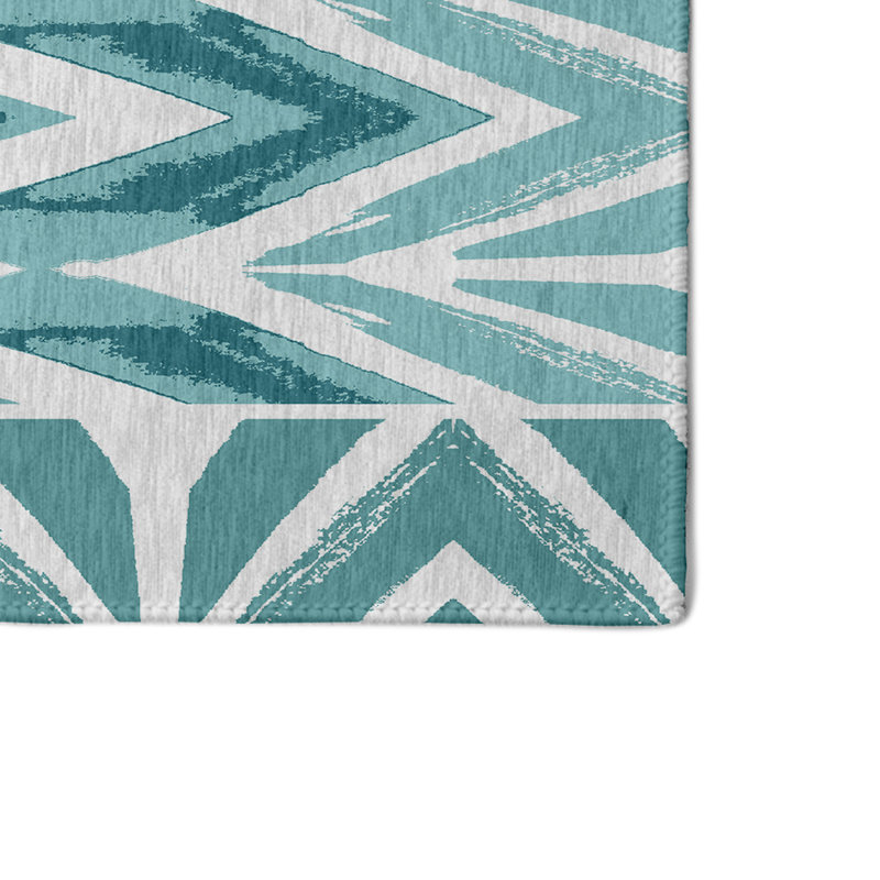 Safari Chenille Geometric Indoor Rug, Rectangle 2' x 3'