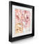 Pivoines contemporaines I - Encadrées sous verre, ensemble de 2, grande décoration murale pour salon-241571830-241571828-169399398
