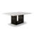 Perrinton 70"W Genuine Marble Top Dining Table