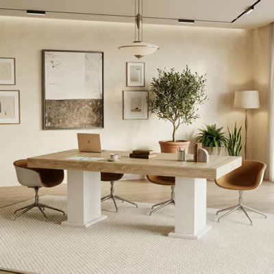 78.7"W Wood Conference Table