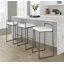 Tabouret de bar et de comptoir empilable Ernestine-708399192-701072312
