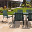 Ensemble de salle à manger rectangulaire d'extérieur pour 4 personnes de L 66,9 po avec 4 chaises-98050577-92537119