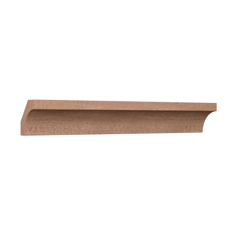 Moulure de teinture pour bois massif Wm86, Sapele