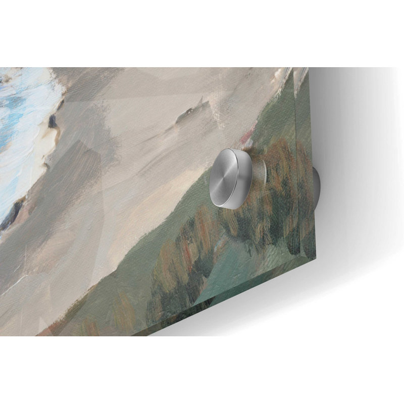 «Ocean Bay II» par Tim O'Toole, art mural en verre acrylique, H 24 po x l 36 po x P 0,2 po