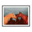 Sunset Horses Print by Coup D'Esprit-1737073139-1737073136