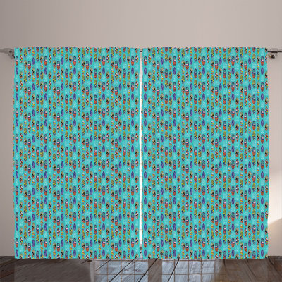 Polyester Standard Curtain Pair