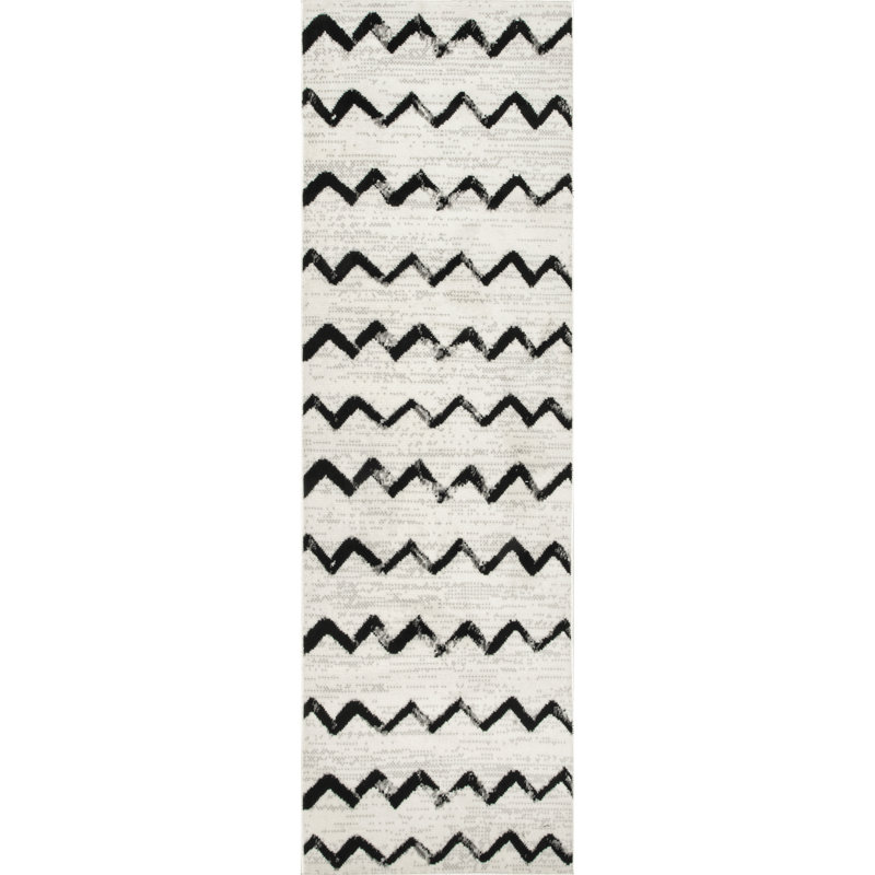 Hilmar Ivory Area Rug, Rectangle 5' x 8'