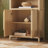 Sitarski 76" H x 30" W Modern Arched Bookcase with Statement Cabinet-1480528454