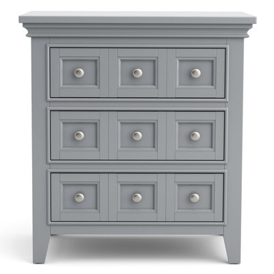 Genesha 3-Drawer Nightstand