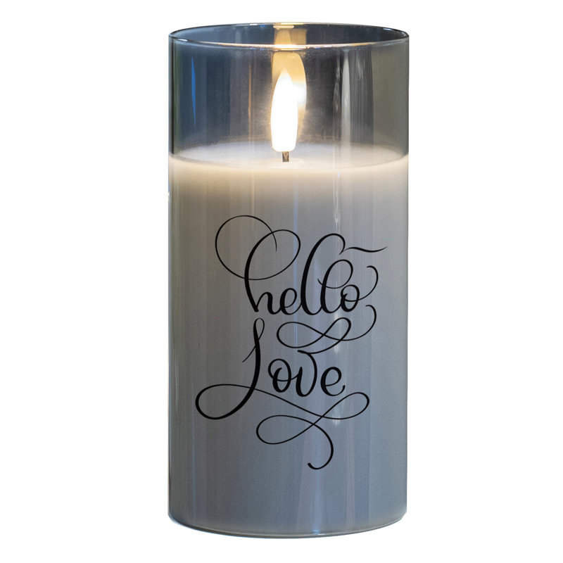 Bougie à DEL Hello Love