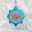 9'' Handmade Glass Holiday Shaped Ornament