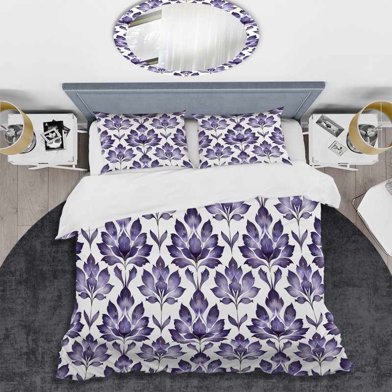 Ensemble de housse de couette Modern, Housse de couette pour grand lit et 2 taies décor